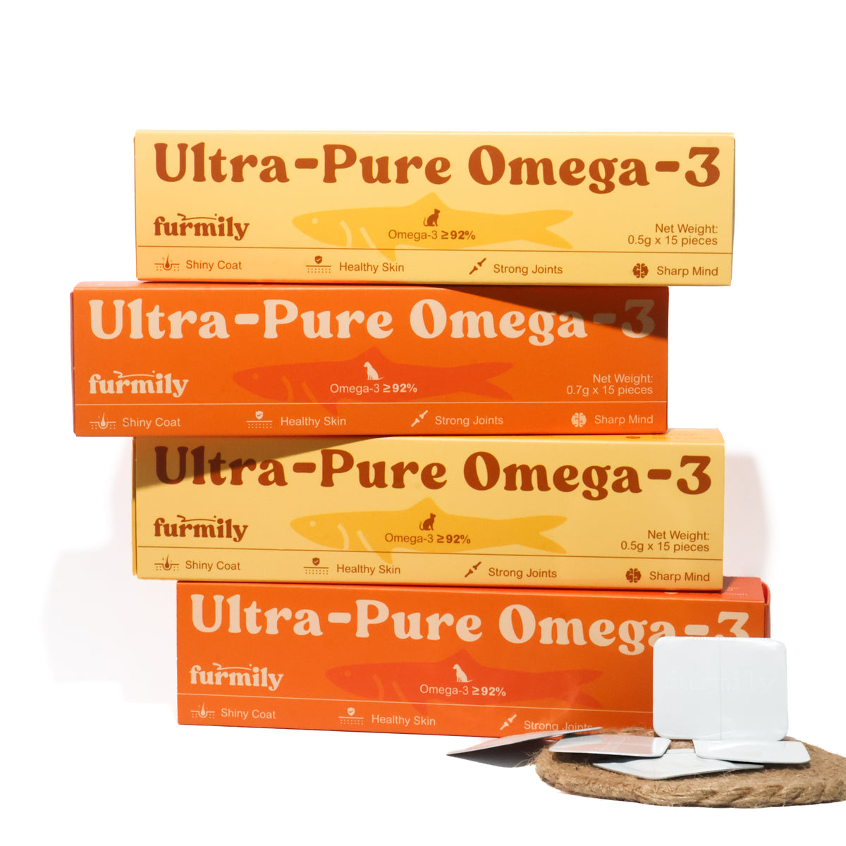 Ultra-Pure Omega-3 Fish Oil (Mixed available)