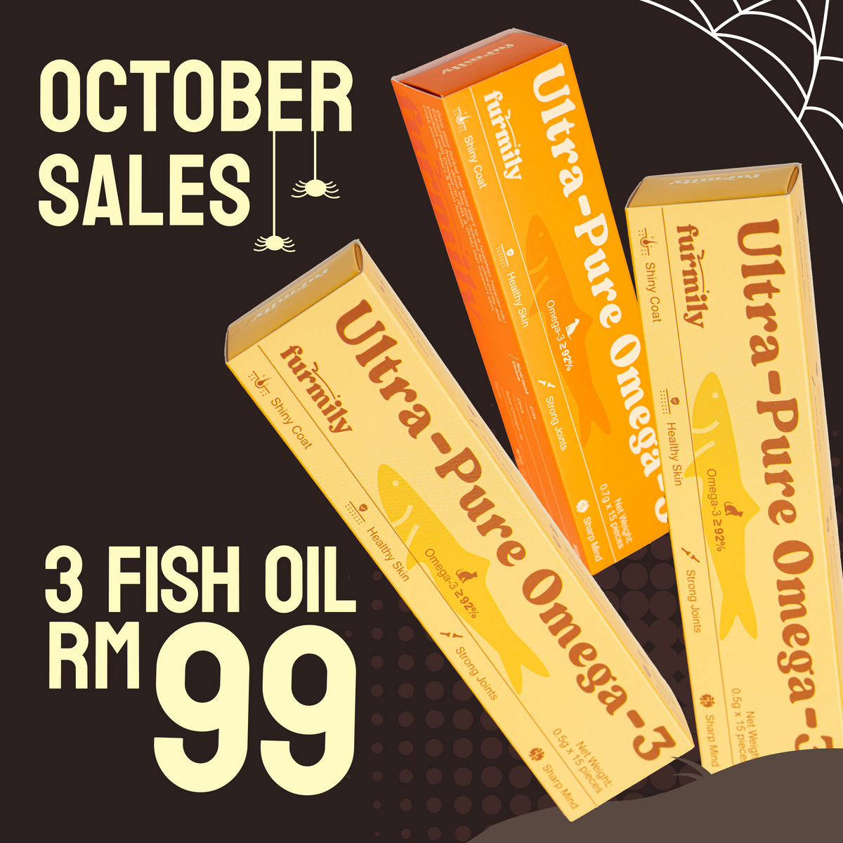 Bundle of 3 Ultra-Pure Omega-3 Fish Oil