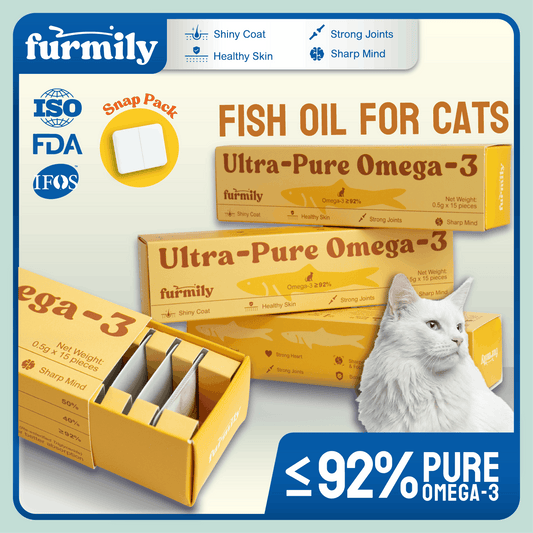 Ultra-Pure Omega-3 Fish Oil Cat